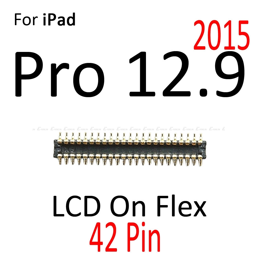 Connecteur FPC de HÃ©bergements eur d'Ã©cran tactile d'affichage Ã  cristaux liquides sur la carte mÃ¨re, cÃ¢ble flexible, iPad Pro, 9.7, 10.5, 12.9, 2015, 2016, 2017, 2018 n° 5