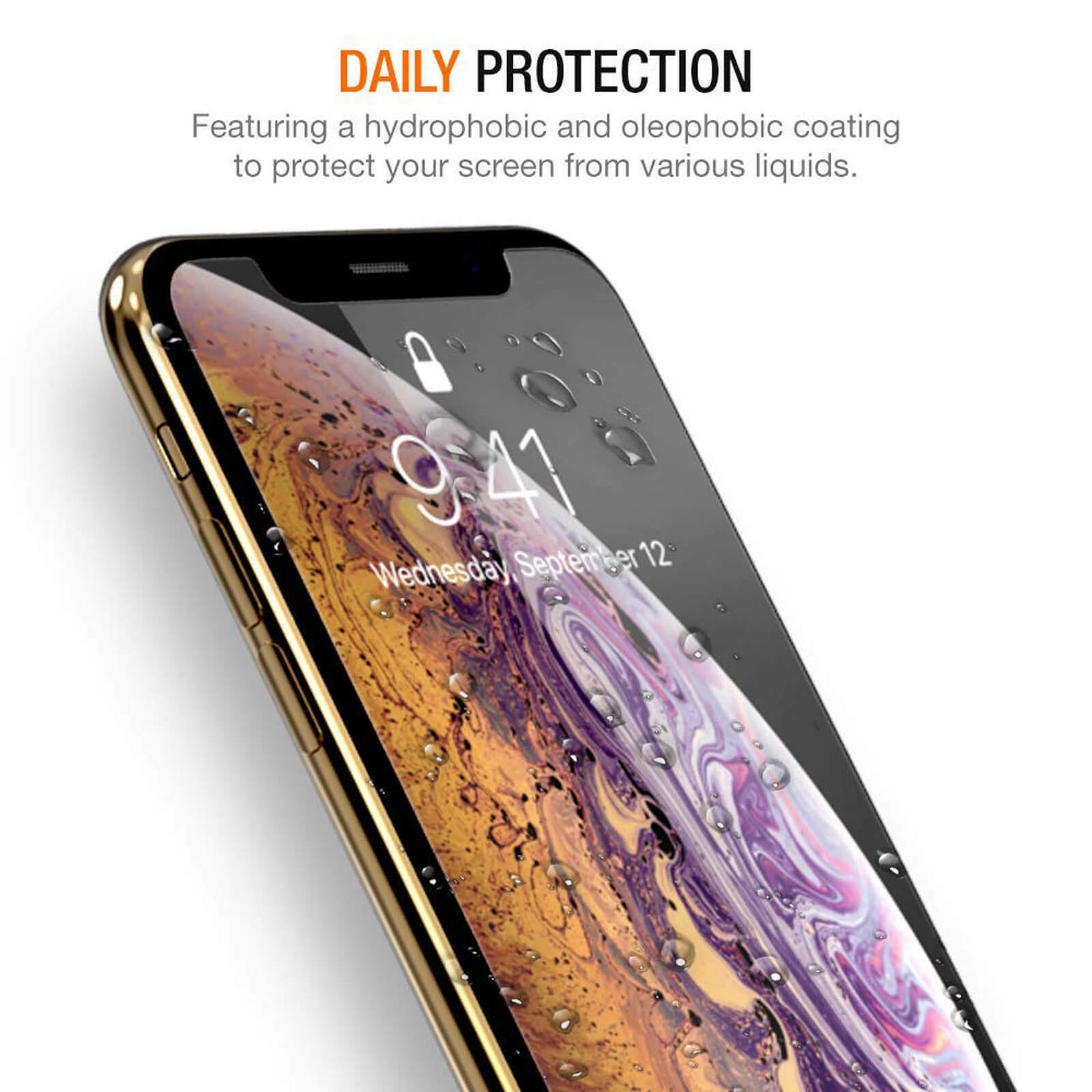 Protecteur d'Ã©cran en verre pour iPhone, film frontal pour modÃ¨les 12, 12 Max, 12 Pro, X, 6, 6s, 7, 8, 11 Pro Max, nouveau n° 4