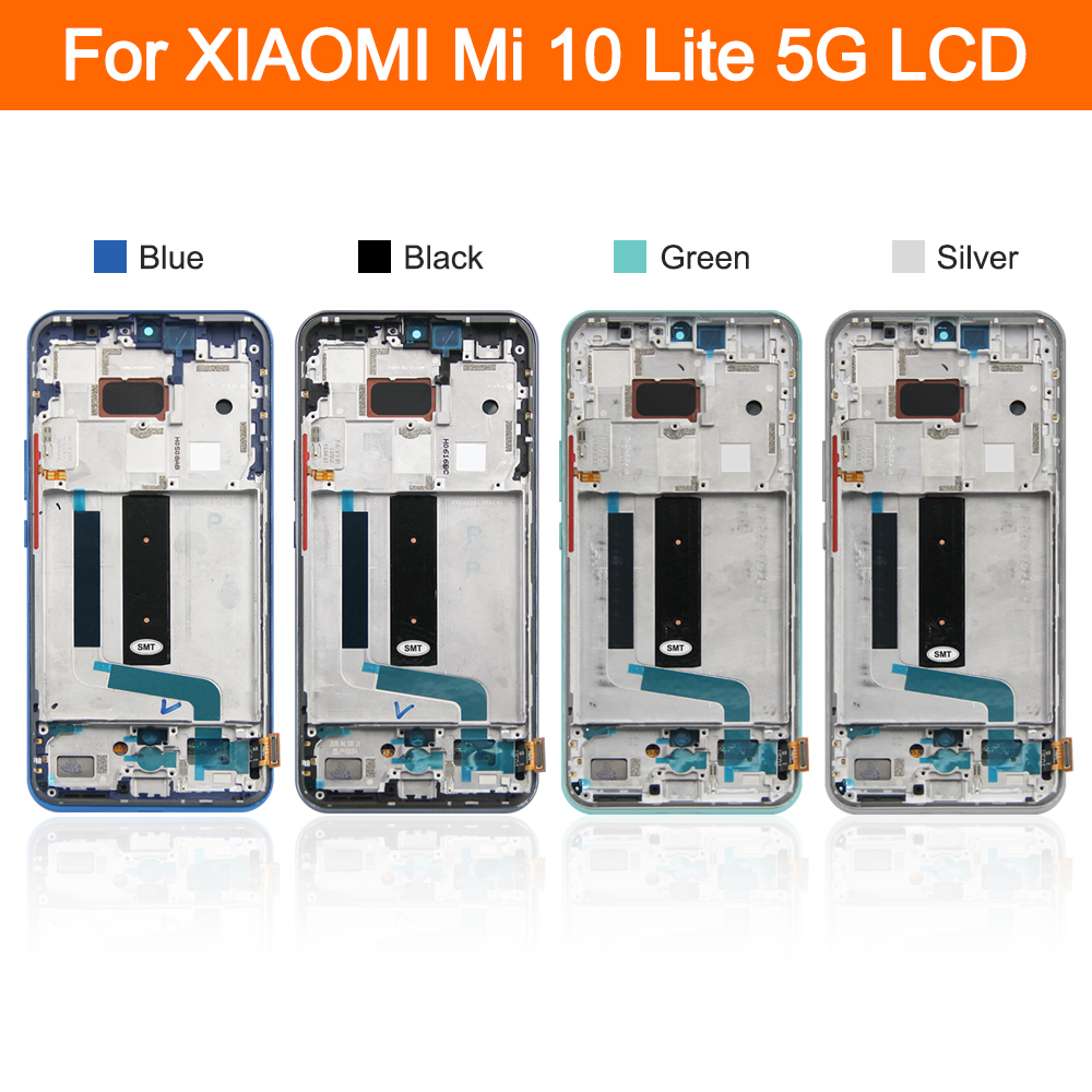 Ã‰cran tactile LCD Super Amoled de remplacement, piÃ¨ce de rechange pour Xiaomi MI 10 Lite 5G n° 4