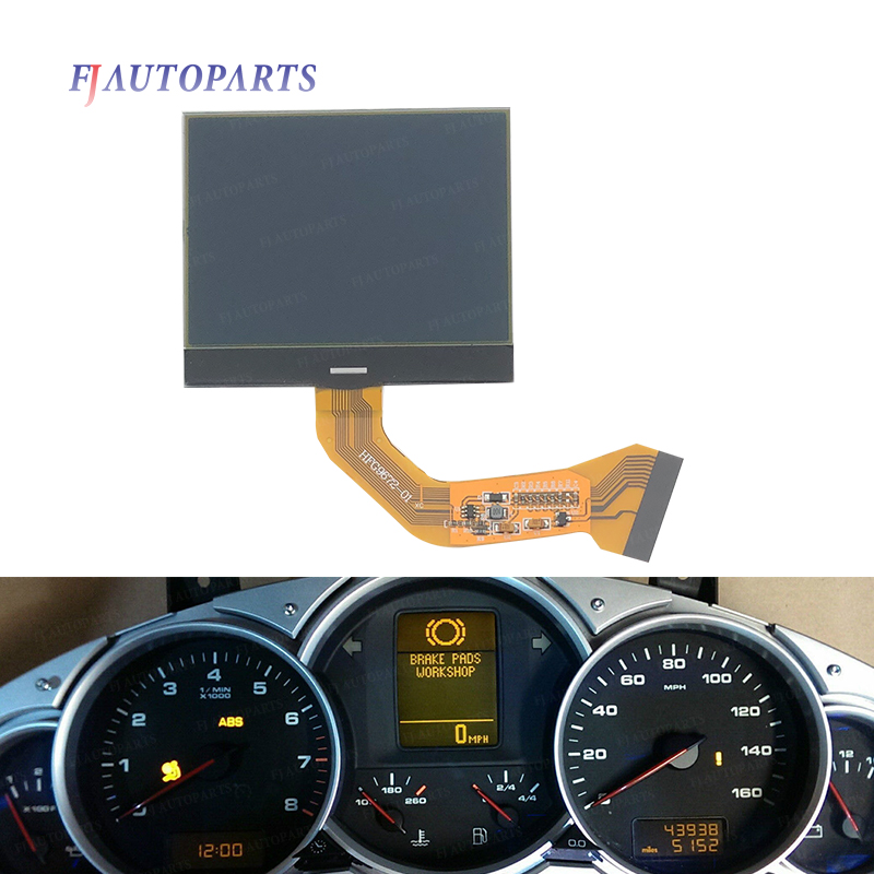 Ã‰cran LCD Monochrome, pour VW Touareg V6 2004-2007 Porsche Broderie ENNE S 2003-2009 n° 3