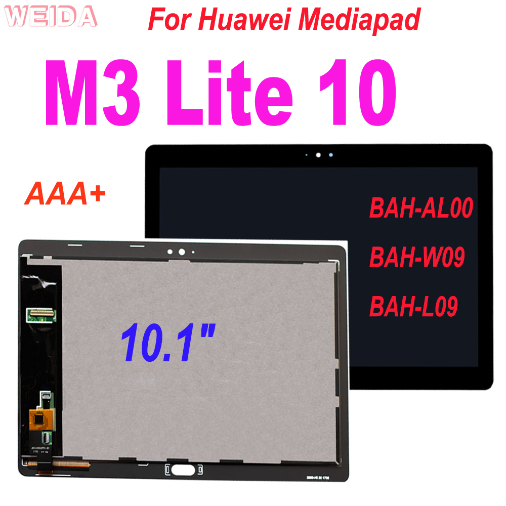 10.1 Affichage Pour Huawei Mediapad M3 Lite 10 BAH-AL00 BAH-W09 BAH-L09 LCD Ã‰cran Tactile Digitizer AssemblÃ©e Remplacement n° 1