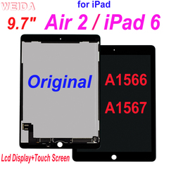 Ensemble écran tactile LCD de remplacement, 9.7 pouces, pour iPad Air 2 A1566 A1567, original