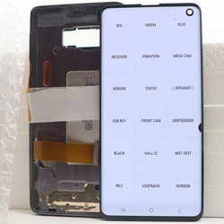 100% 6.1 LCD AMOLED d'origine pour Samsung Galaxy S10 G973 SM-G9730 G973F Affichage SM-G973F/DS et assemblage de HÃ©bergements eur d'Ã©cran tactile small picture n° 3