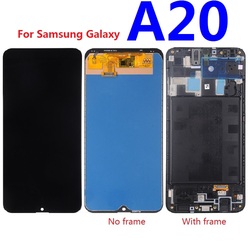 Ã‰cran tactile LCD de remplacement, pour Samsung Galaxy A20 A205 SM-A205F A205FN A205F/DS A205M A205GN/DS