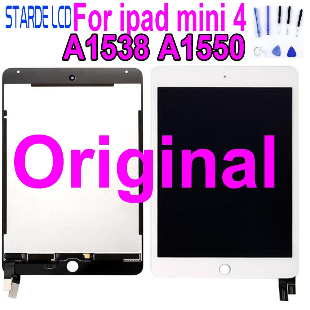 Bloc Ã©cran tactile LCD de remplacement, pour iPad mini 4 A1538 A1550, original n° 1