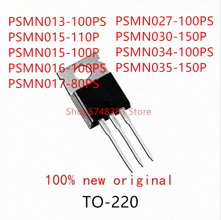 10 piÃ¨ces, PSMN013-100PS PSMN015-110P PSMN015-100P PSMN016-100PS PSMN017-80PS PSMN027-100PS PSMN030-150P PSMN034-100PS PSMN035-150P n° 1