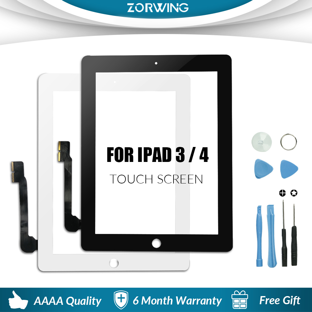 Ã‰cran tactile LCD de remplacement, pour iPad 3 A1416 A1430 A1403, pour iPad 4 A1458 A1459 A1460 n° 1