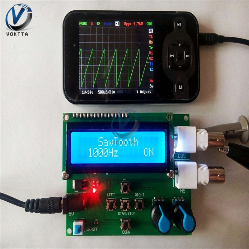 DDS fonction gÃ©nÃ©rateur de Signal sinus carrÃ© sciure Triangle gÃ©nÃ©rateur d'onde 1602 numÃ©rique LCD Module d'affichage n° 2