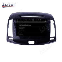 Autoradio Android, 4 go/128 go, navigation GPS, 2din, lecteur multimÃ©dia stÃ©rÃ©o, unitÃ© centrale, enregistreur cassette, pour voiture Hyundai Elantra 4 HD (2008 â€“ 2010) small picture n° 5