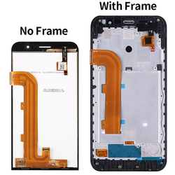 Ensemble Ã©cran tactile LCD avec chÃ¢ssis, 5.0 pouces, pour ASUS ZB500KL X00AD, original small picture n° 2