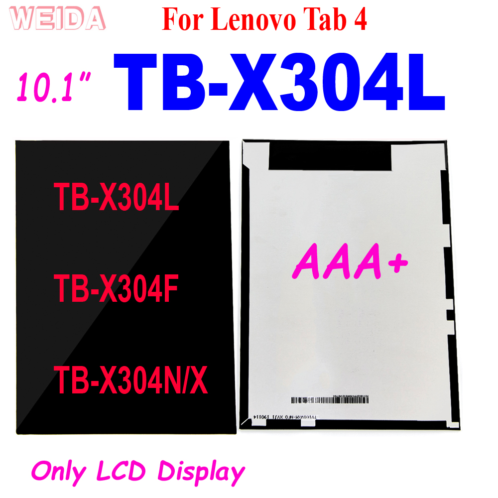10.1 LCD Pour Lenovo Tab 4 TB-X304L TB-X304F TB-X304N/X X304 Écran LCD pour Lenovo TB-X304 LCD Remplacement Uniquement Écran LCD n° 1