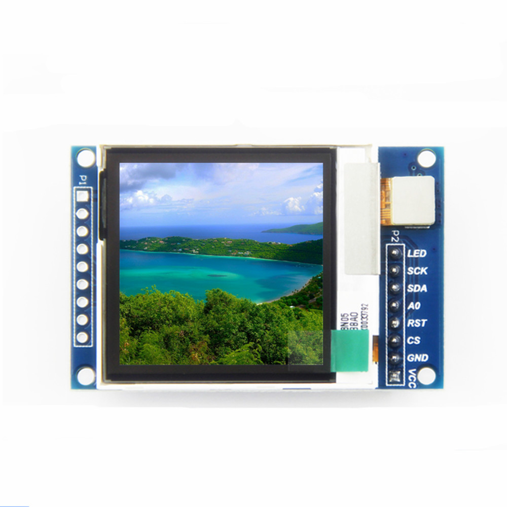 Taidacent â€“ Ã©cran Lcd transparent de 1.6 pouces, 5V, SSD1283A, 130x130 pixels, rvb, 65K, 4 fils SPI Tft n° 3