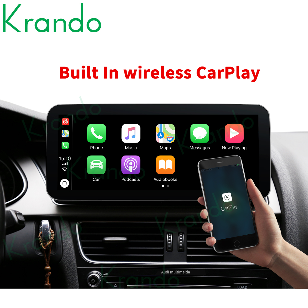 Krando-Autoradio Android 12.0 avec Ã‰cran Bleu de 12.3 Pouces, Navigation GPS, Sans Fil, Carplay, DVD, UnitÃ© Centrale pour Voiture Audi A3 (2013-2020) n° 4