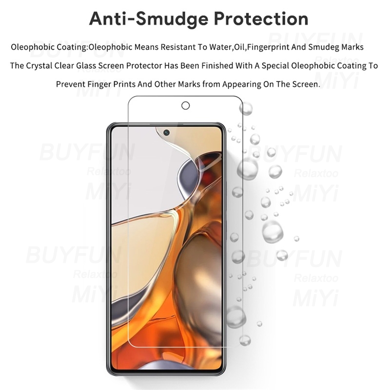 Verre de protection pour Xiaomi, Xiaomi, Xiaomi, Xiaomi, Xiami, Mi 11T Pro, film de protection d'Ã©cran premium, en effet, 9h, 4 piÃ¨ces, 2021, 6.67 n° 4