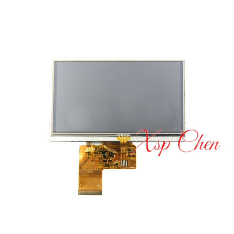 Ã‰cran tactile LCD HD de remplacement, 5 pouces, 40 broches, 800x480, rvb, pour MP4 GPS, livraison gratuite n° 4