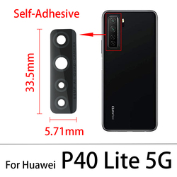 Objectif en verre de camÃ©ra arriÃ¨re d'origine avec autocollant, pour Huawei P30 P40 Lite 5G P30 P40 Pro, avec outil de rÃ©paration small picture n° 6