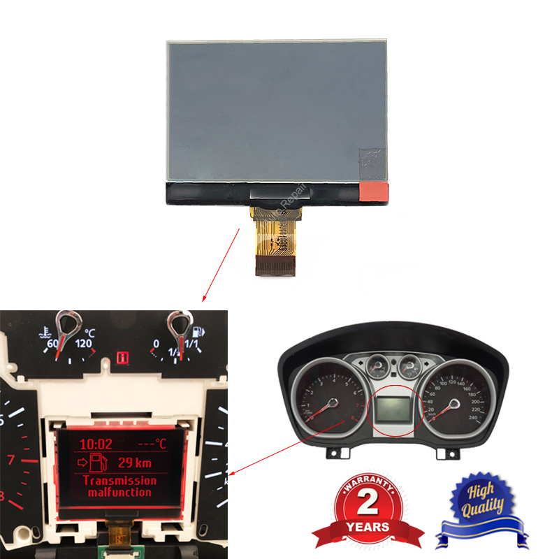 Remplacement de l'écran LCD pour Ford Focus, VDO, Prada Board, Pixel Repair, C-Max, Galaxy Kuga, 2008-2011 n° 2