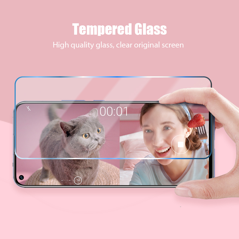 Protecteur d'Ã©cran en verre pour Huawei, 4 piÃ¨ces, pour modÃ¨les P40, P30, P20 Mate, 20 Lite, P Smart, Z 2021, Y7, Y6 2019, Honor 20, 10, 50 Lite, 8X, X8 n° 6