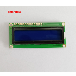 XABL-Ã‰cran LCD Rick Tech LCM avec 4 interfaces, Bleu, Gris, Jaune, IIC, I2C, 1602, 1602A, 16X2, 5V, 3.3V small picture n° 4