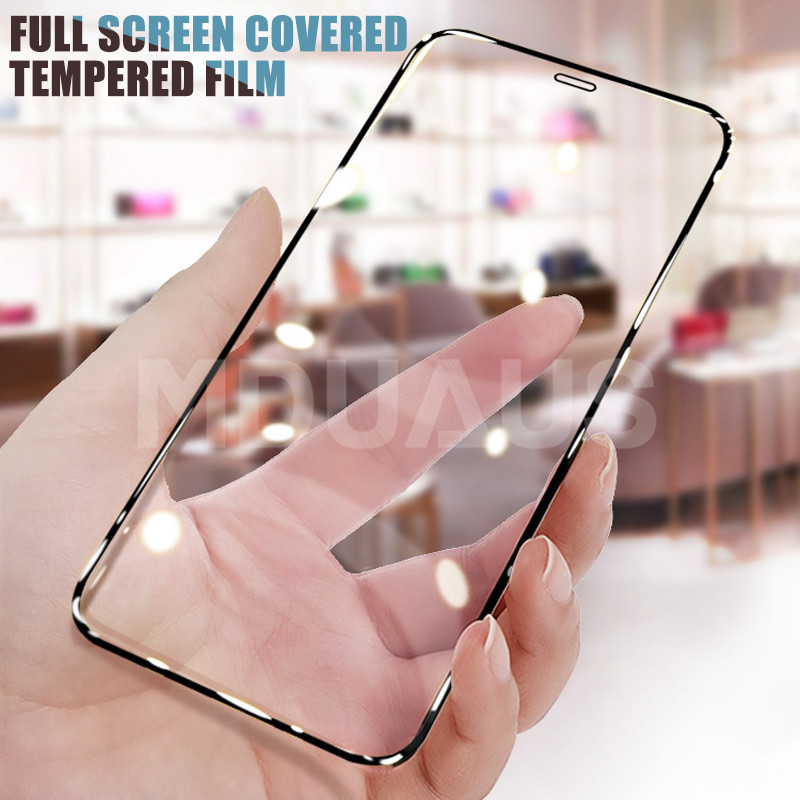 Film protecteur d'Ã©cran en verre trempÃ© 9999D, couverture complÃ¨te, pour iPhone 11 12 Pro XS Max X Poly 12 mini 8 7 6 6S Plus n° 2