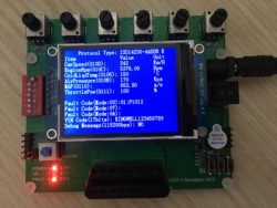 Simulateur de vÃ©hicule OBD, Ã©mulateur ECU, Ã©cran OLED de 0.96 pouces, prend en charge J1939