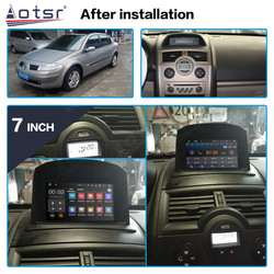 Autoradio StÃ©rÃ©o Android 11, Navigation GPS, Lecteur DVD, Limitation, UnitÃ© Sauna, 2DIN, 128 Go, Renault Megane 2 Fluence 2002-2008 small picture n° 2