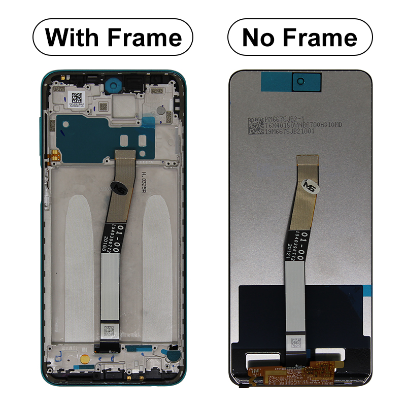 Ensemble Ã©cran tactile LCD de remplacement, 6.67 pouces, pour Xiaomi Redmi Note 9S M2003J6A1G n° 3