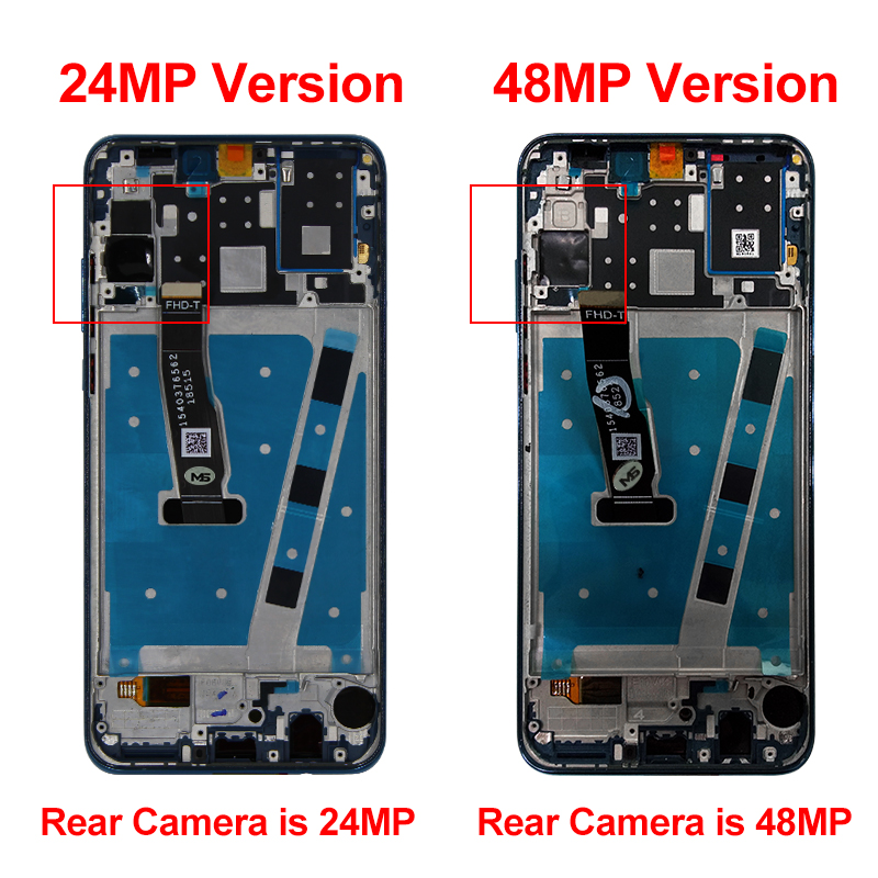 PiÃ¨ces de rechange d'Ã©cran d'affichage Ã  cristaux liquides pour HUAWEI P30 Lite, 2312*1080 LCD pour HUAWEI P30 Lite, Ã©cran Nova 4E MAR-LX1 LX2 AL01 n° 3