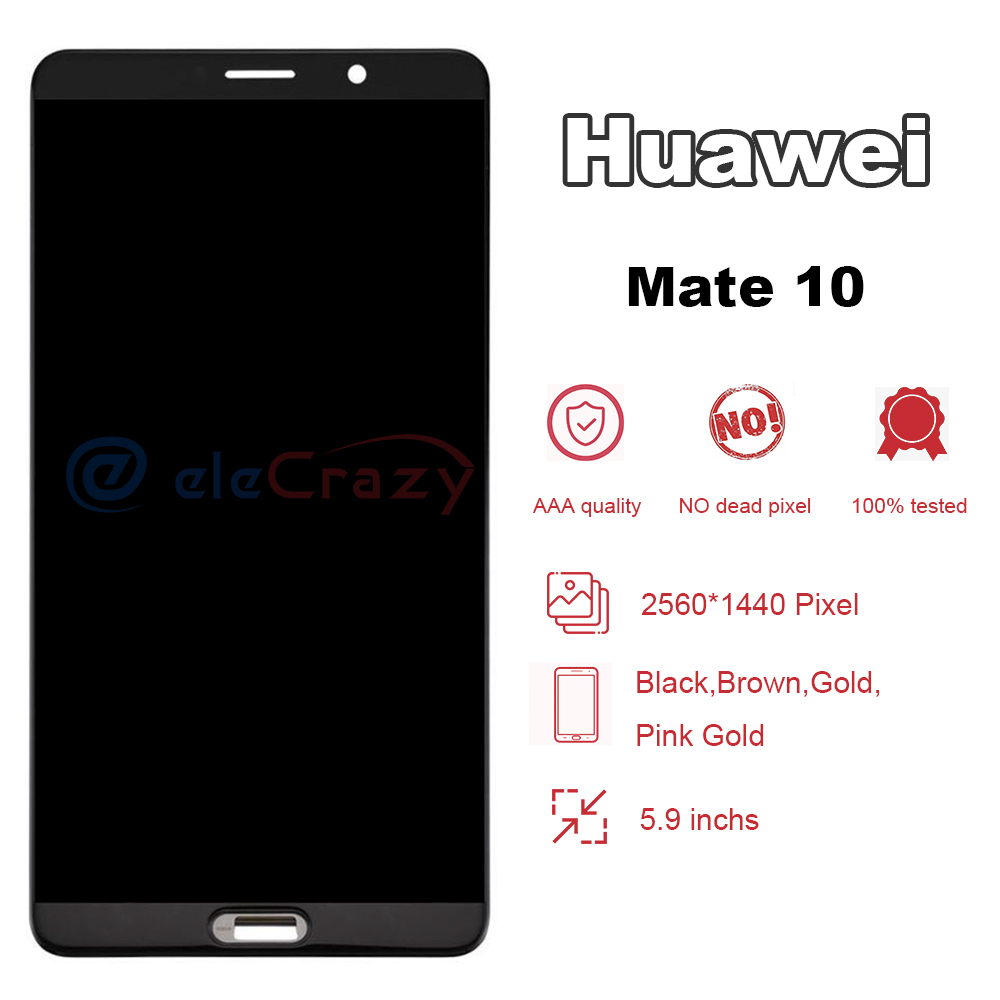 Huawei â€“ Ã‰CRAN Tactile LCD De Remplacement Mate 10, 5.9 pouces, Assemblage avec Cadre, TestÃ©, ALP-L09, ALP-L29, 100% n° 2