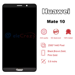 Huawei â€“ Ã‰CRAN Tactile LCD De Remplacement Mate 10, 5.9 pouces, Assemblage avec Cadre, TestÃ©, ALP-L09, ALP-L29, 100% small picture n° 2