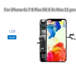 Ã‰cran tactile LCD de remplacement, AAA +++, blanc, noir, pour iPhone SE2020 6 6s 7 8 Plus 12 11 Pro XS Max X small picture n° 3