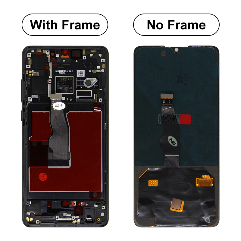 6.1 Super AMOLED Pour Huawei P30 LCD ELE-L29 ELE-L09 ELE-AL00 Ã‰cran Tactile Digitizer PiÃ¨ces De Rechange D'empreintes Digitales n° 3