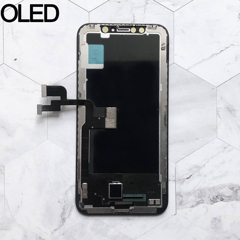 Ensemble écran tactile LCD OLED de remplacement, AAA, OEM, pour iPhone X XS Poly MAX Inell 11 n° 2