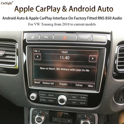 Apple CarPlay et Android Auto Retrofit pour Volkswagen Touareg, Audio RNS850, VÃ©hicules de 2010 Ã  2017, Nouveau small picture n° 5