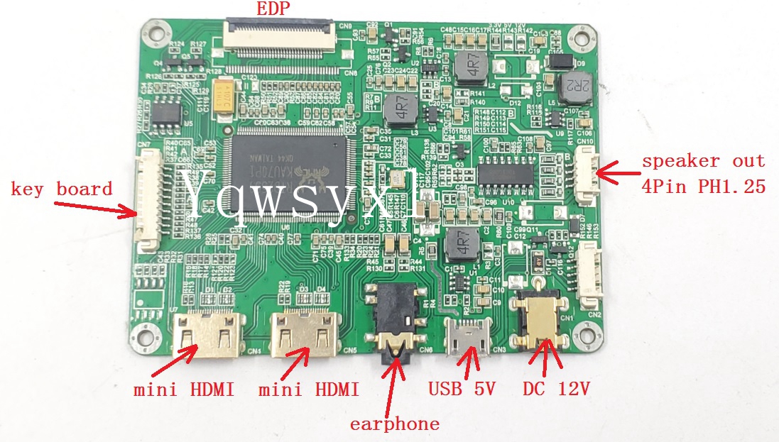 Carte contrÃ´leur miniHDMI pour IPAD 3 4 3e et 4e gÃ©nÃ©ration, 9.7 pouces, pilote d'Ã©cran LCD n° 2