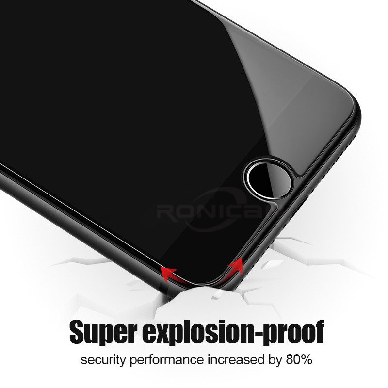 Protecteur d'Ã©cran pour iPhone, en verre trempÃ©, pour modÃ¨les 7, 8, Plus, X, XS, 11 Pro, Max, Poly 5s n° 4