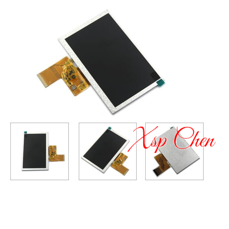 Ã‰cran tactile LCD HD de remplacement, 5 pouces, 40 broches, 800x480, rvb, pour MP4 GPS, livraison gratuite n° 2