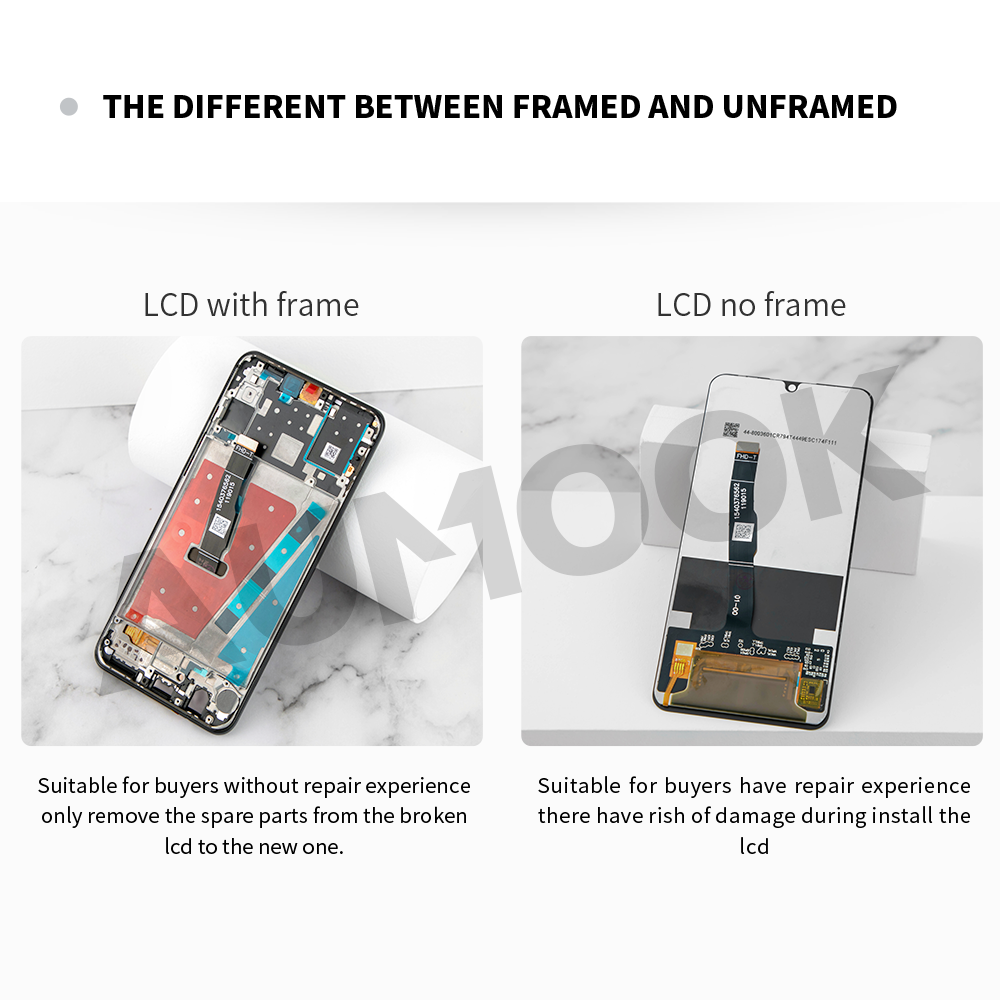 Ã‰cran tactile LCD d'origine pour HUAWEI P30 Lite, nouvel assemblage de HÃ©bergements eur d'Ã©cran, Nova 4e n° 6