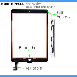 Écran tactile LCD pour iPad Air 2 2nd Isabel A1566 A1567, Hébergements eur extérieur, écran en verre avant, remplacement du panneau tactile, nouveau small picture n° 4