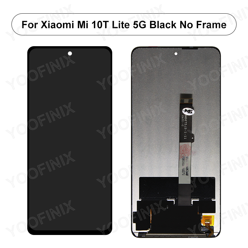 PiÃ¨ces de rechange de HÃ©bergements eur d'Ã©cran tactile d'affichage Ã  cristaux liquides pour Xiaomi Mi 10T Lite 5G, 6.67 pouces, original n° 3