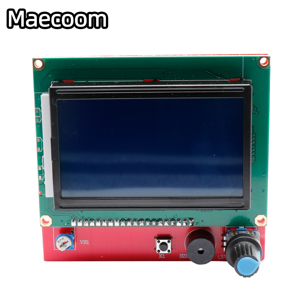 Panneau de commande LCD12864, Ã©cran d'affichage Lcd 2004 pour imprimante 3D, rampe de contrÃ´leur intelligente, carte de commutation, cÃ¢ble LCD n° 3