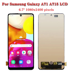 Ensemble Ã©cran tactile Lcd avec chÃ¢ssis, 100% testÃ©, haute qualitÃ©, pour Samsung Galaxy A715 A715F A715W A715X small picture n° 3