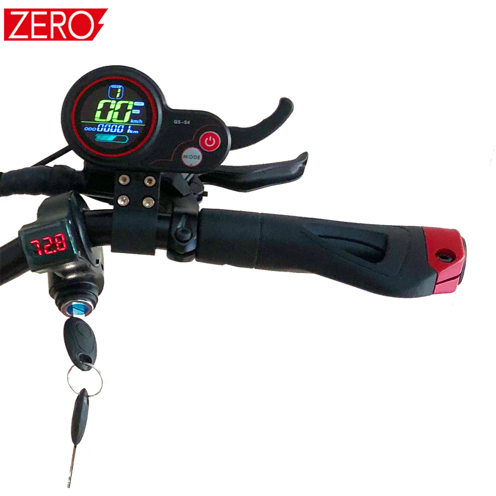 Ensemble d'accÃ©lÃ©rateur pour Scooter Ã©lectrique Zero 8X Zero 9 Zero 10 Zero 10X Zero 11X, Ã©cran LCD QS-S4, Original n° 4