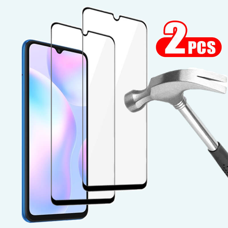 Protecteur d'Ã©cran pour Xiaomi Redmi 9A, 9C, 9T, M2006C3LG, verre de protection, armure, 2 piÃ¨ces n° 1