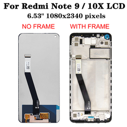 Ensemble Ã©cran tactile LCD de remplacement avec chÃ¢ssis, pour Xiaomi Redmi Note 9 10X 4G M2003J15SC, original small picture n° 3