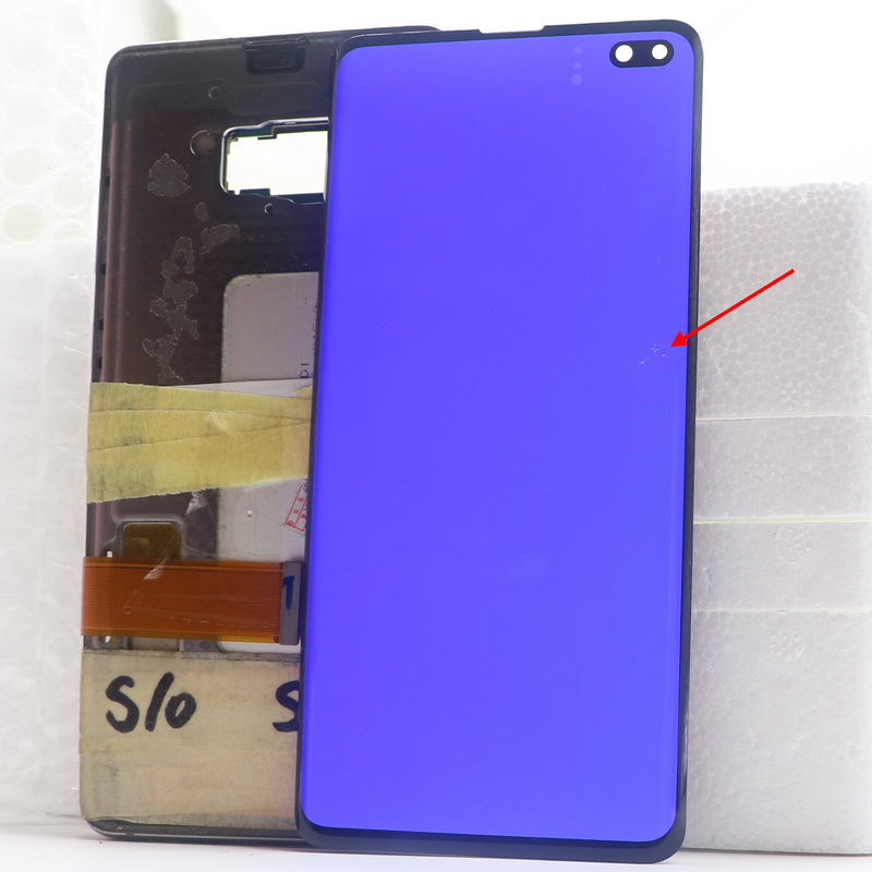 Bloc Ã©cran tactile LCD AMOLED avec dÃ©faut, pour SAMSUNG Galaxy S10 Plus G975 SM-G9750 G975F, original n° 4