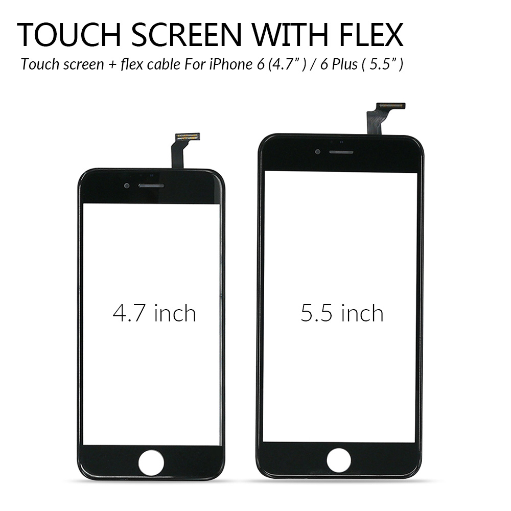 Ã‰cran tactile de remplacement pour iPhone, pour modÃ¨les 8, 6, 7, 6s Plus, SE, 5, 5S, 5C n° 3