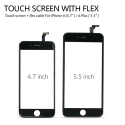 Ã‰cran tactile de remplacement pour iPhone, pour modÃ¨les 8, 6, 7, 6s Plus, SE, 5, 5S, 5C small picture n° 3