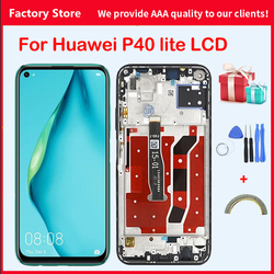 Ã‰cran tactile LCD avec chÃ¢ssis, 2310x1080, pour Huawei P40 Lite Nova 6 SE, original