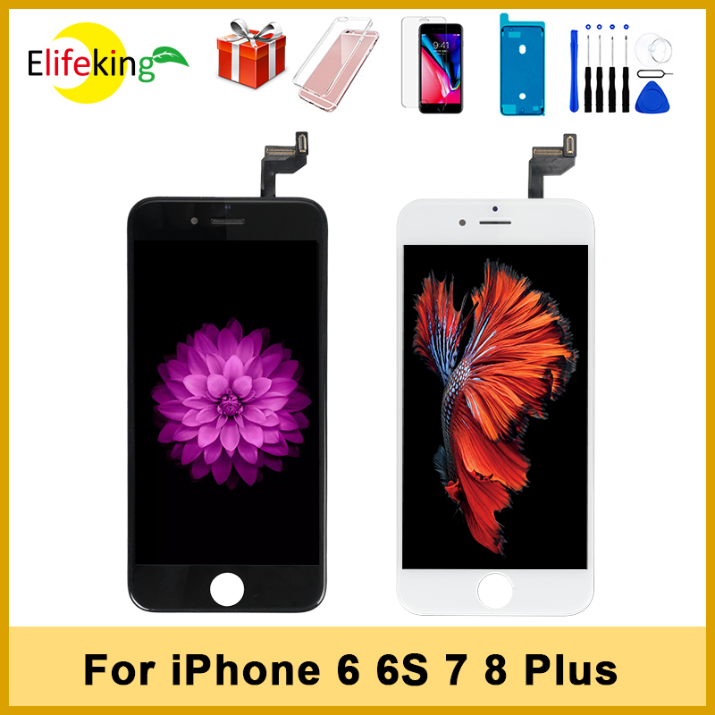 Ã‰cran LCD d'origine 1:1 OEM pour iPhone 6 7 8 6S Plus Ã©cran 3D tactile numÃ©riseur assemblage Ã©cran de rÃ©paration de tÃ©lÃ©phone portable remplacer n° 1